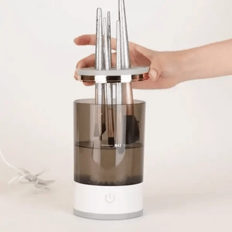 3-in-1 Electric Makeup Brush Cleaner β Automatic & USB Powered