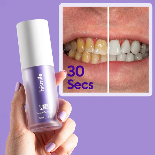 Deal Pack of 2 β Hismile V34 Colour Corrector Serum + Nano Toothbrush