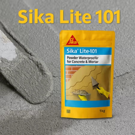 Sika Lite-101 – Powder Integral Waterproofer for Mortar & Concrete