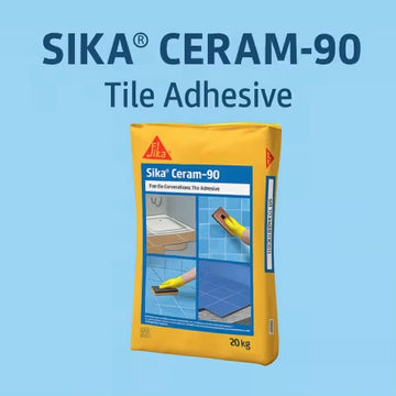 Sika Tile Bond | Ceram-90 – Flexible Cementitious Tile Adhesive in Pakistan