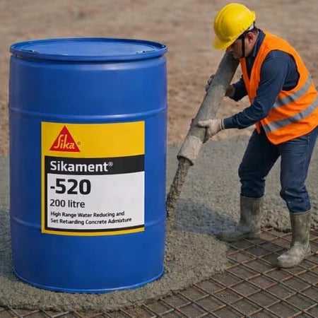 Sikament 520 BA – High-Performance Concrete Strengthening Mix