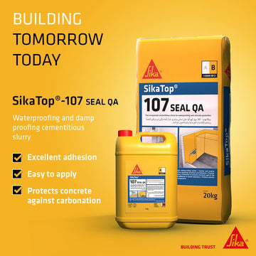 SikaTop Seal-107 – Premium Cementitious Waterproofing Chemical (25 KG)