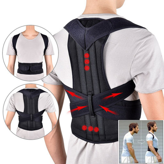 Adjustable Spine Support Belt – Posture Correction & Back Support