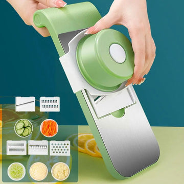 Multifunctional Vegetable Cutter & Grater | Stainless Steel Slicer Tool