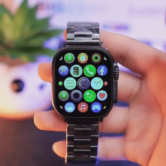 Y20 Smart Watch with 7 Straps - Fitness Tracking & Notifications